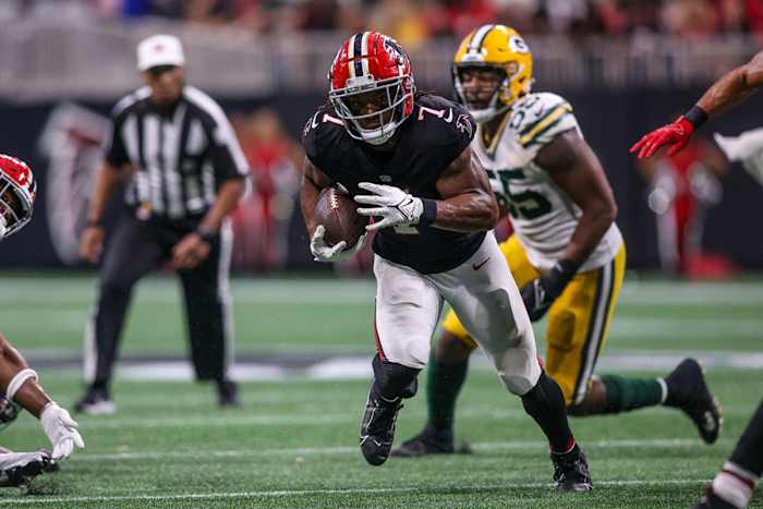 Atlanta Falcons running back Bijan Robinson